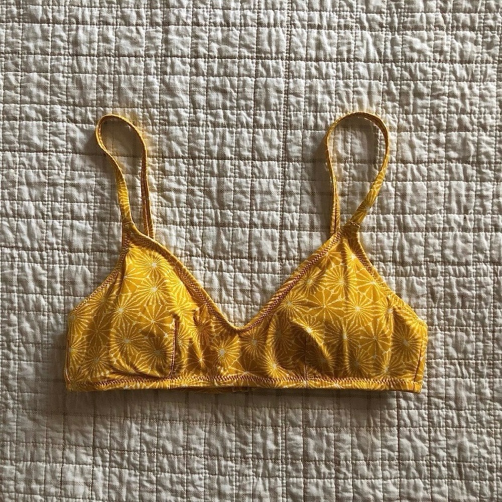 Aerie Floral Bikini Top